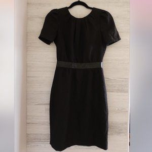 H&M Black Textured Dress NWT